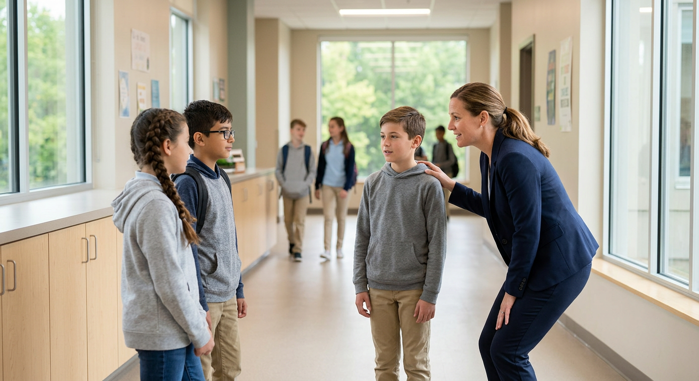 De-escalation in school